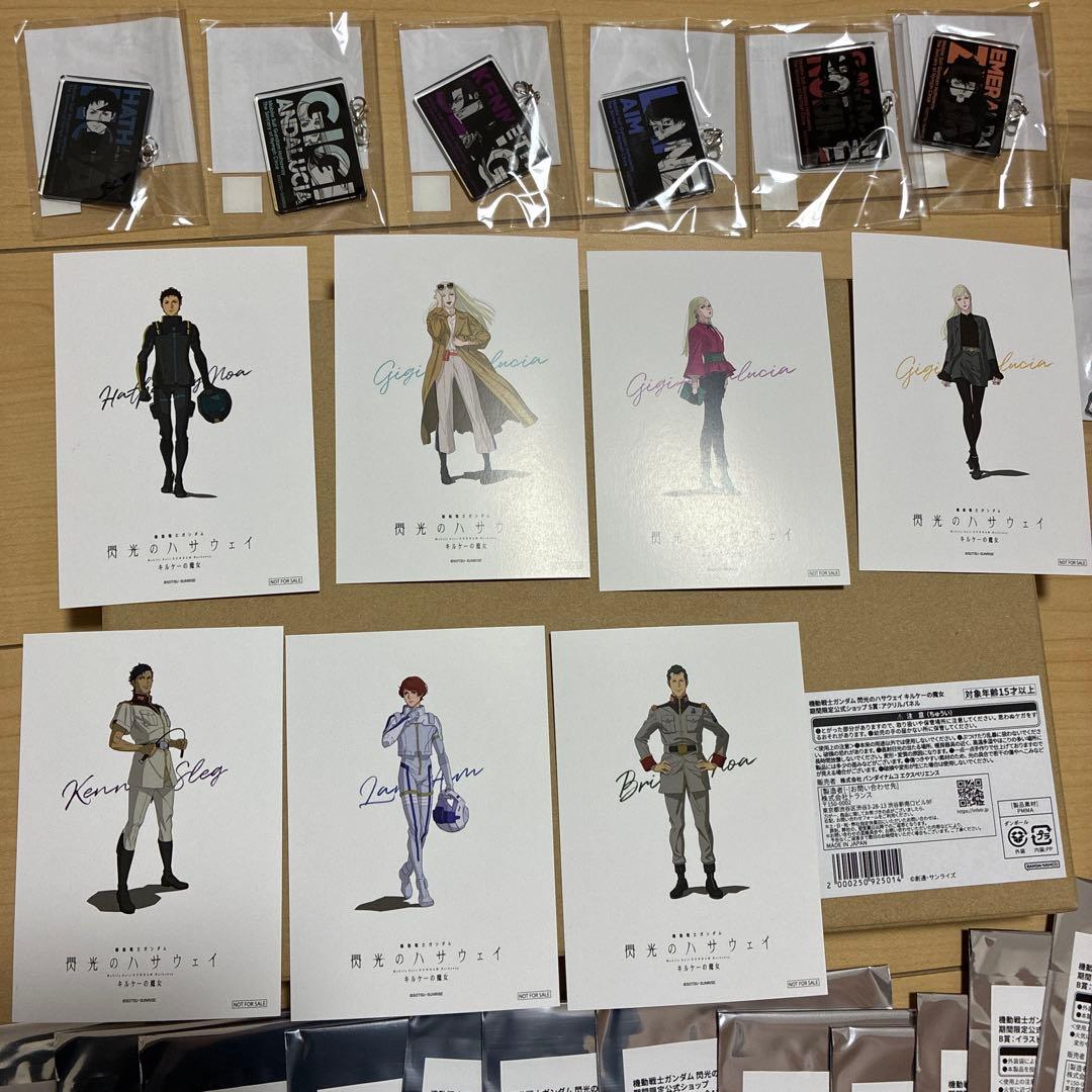 【新品】閃光のハサウェイ　キルケーの魔女　期間限定公式ショップ　ミニゲーム