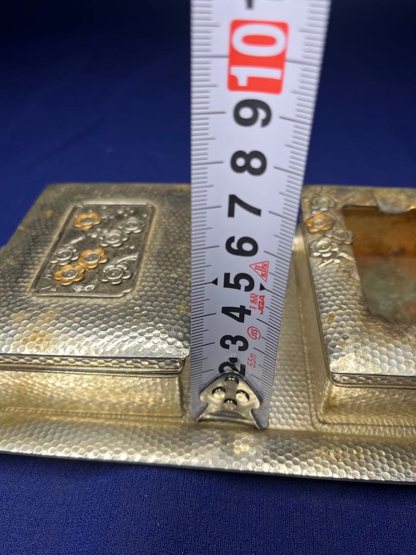 錫　灰皿　昭和レトロ　ビンテージ　アンティーク