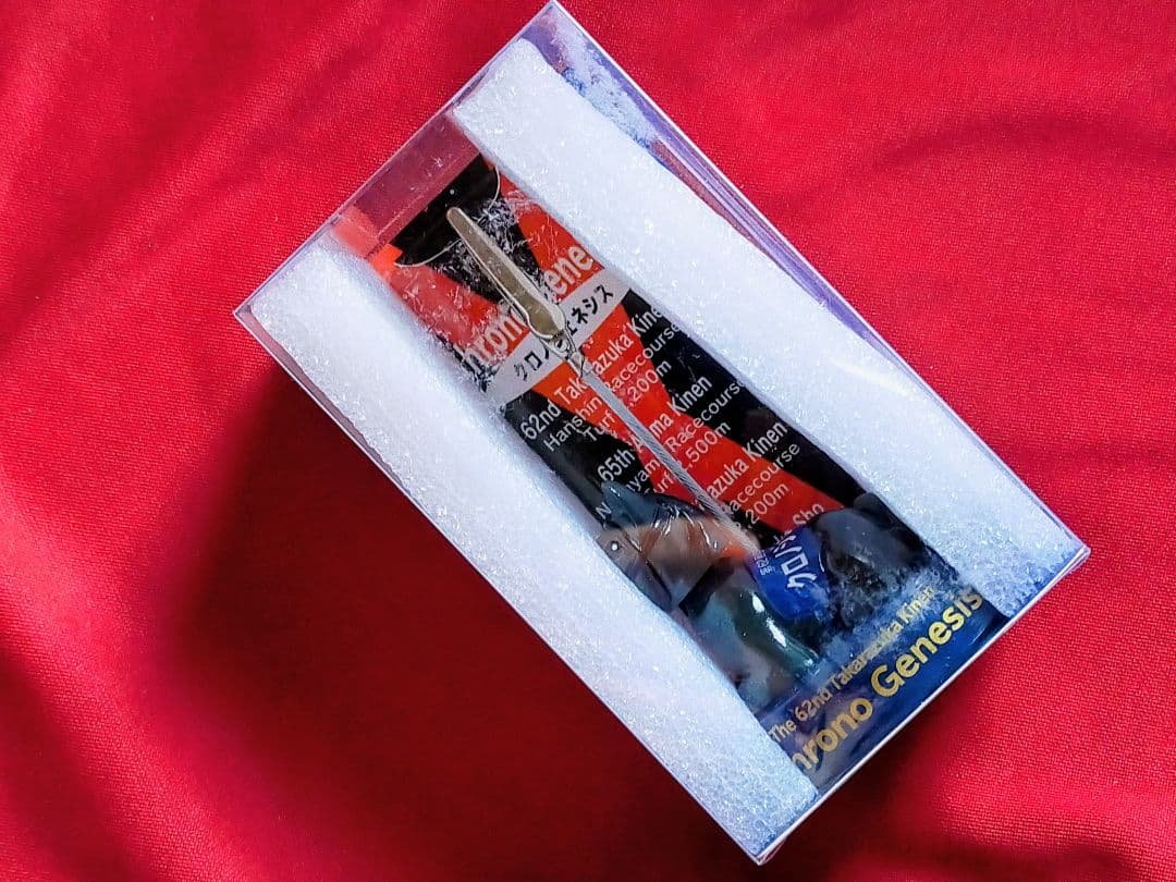 ◆　競馬　JRA　◆　クロノジェネシス　◆引退記念ピンバッジ　ホースクリップ　◆