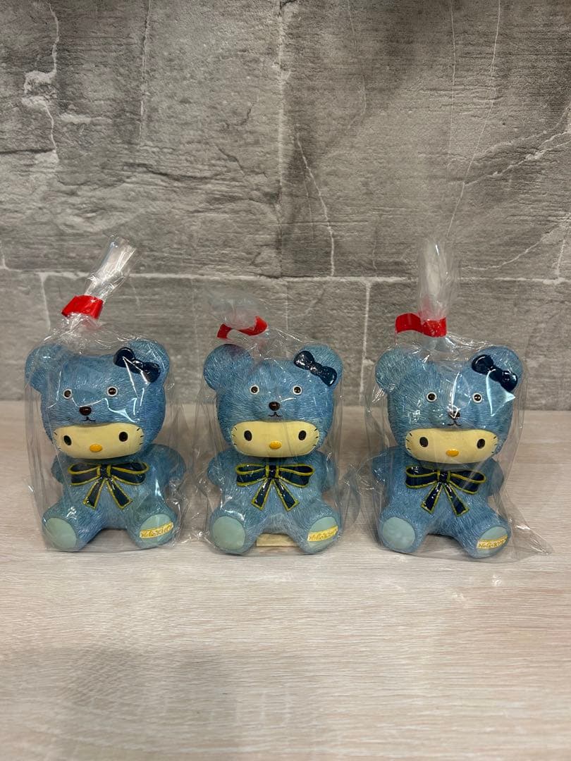 ハローキティ　ノッティングマスコット　首振り人形　2002年　6個セット