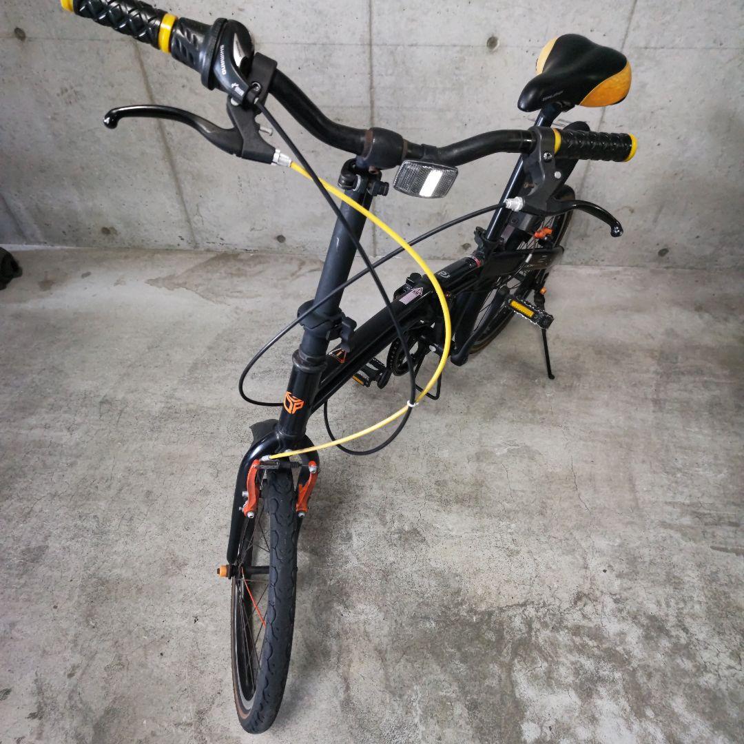大阪 直接引取限定ドッペルギャンガー 202 折り畳み 自転車