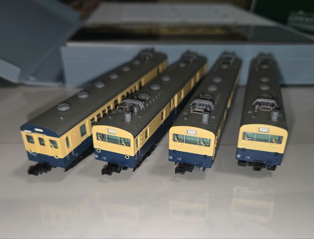 マイクロエース クモハユ74+クモユニ74（シールドビーム）スカ色 4両セット