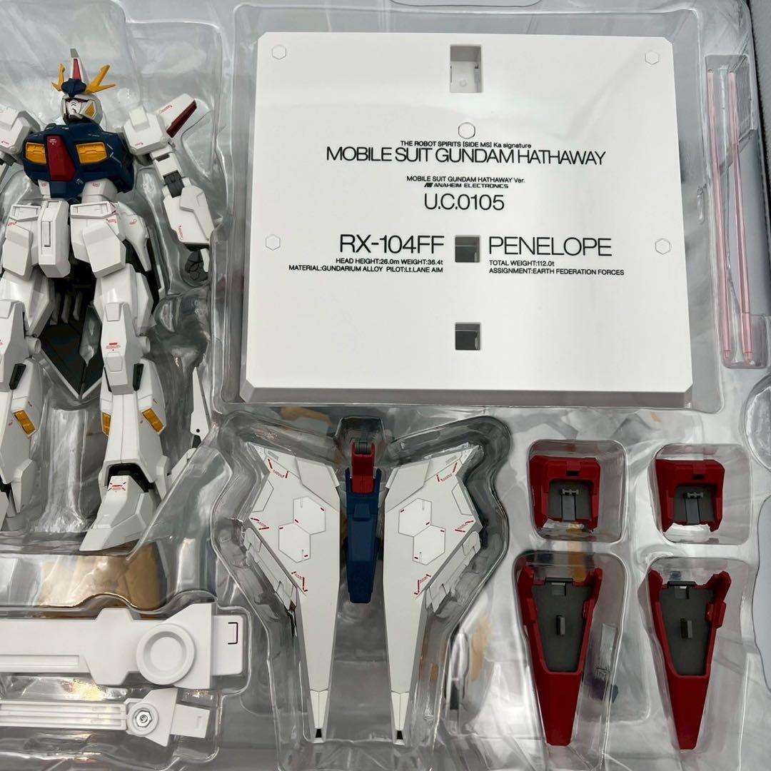 ROBOT魂　ペーネロペー　閃光のハサウェイ　クスィーガンダム　KA　ガンダム