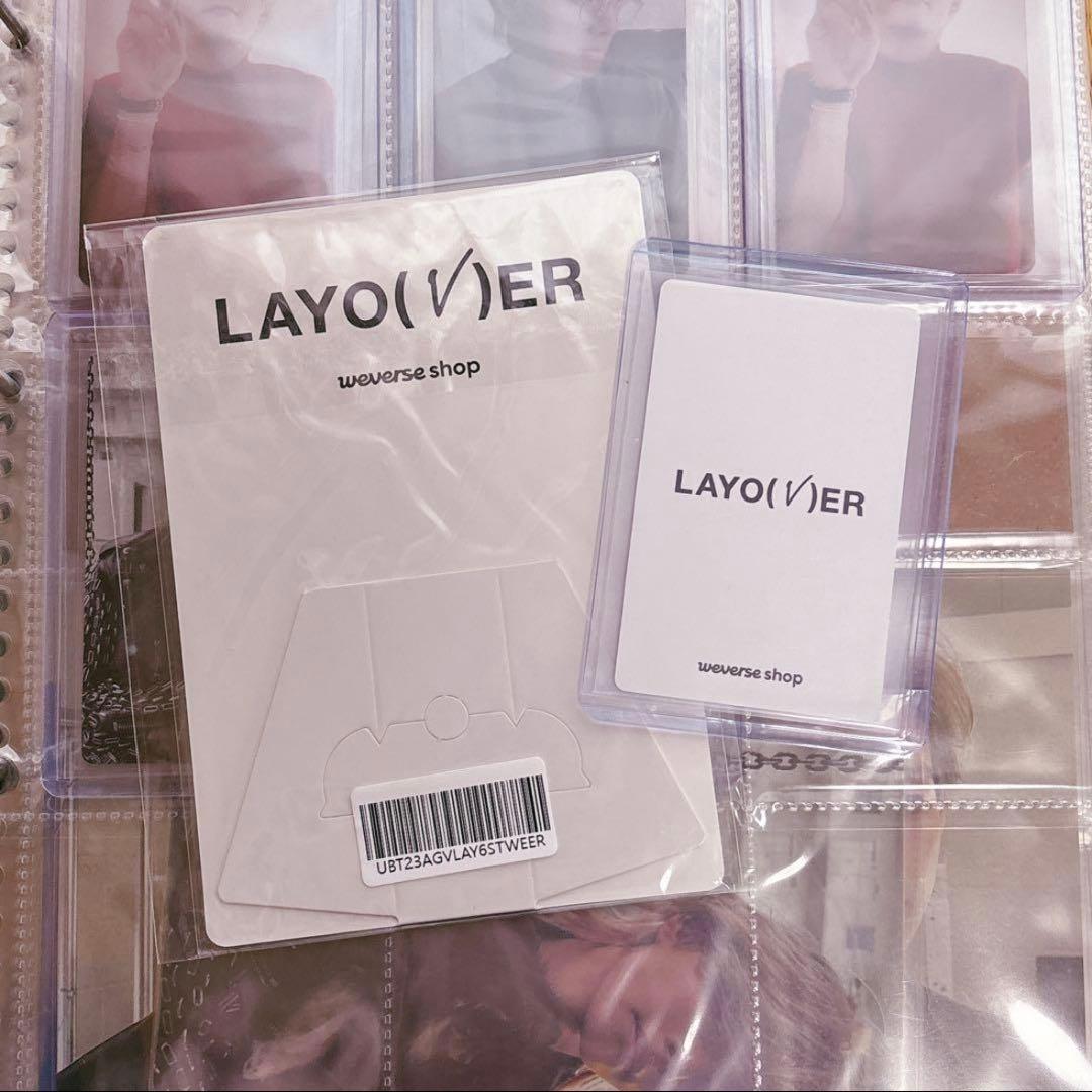 BTS V layover 3形態 トレカ jpfc ユニバ 特典 ラキドロ