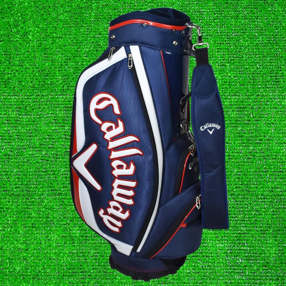 Callaway/キャロウェイ キャディバッグ9型【ネイビー】美品！