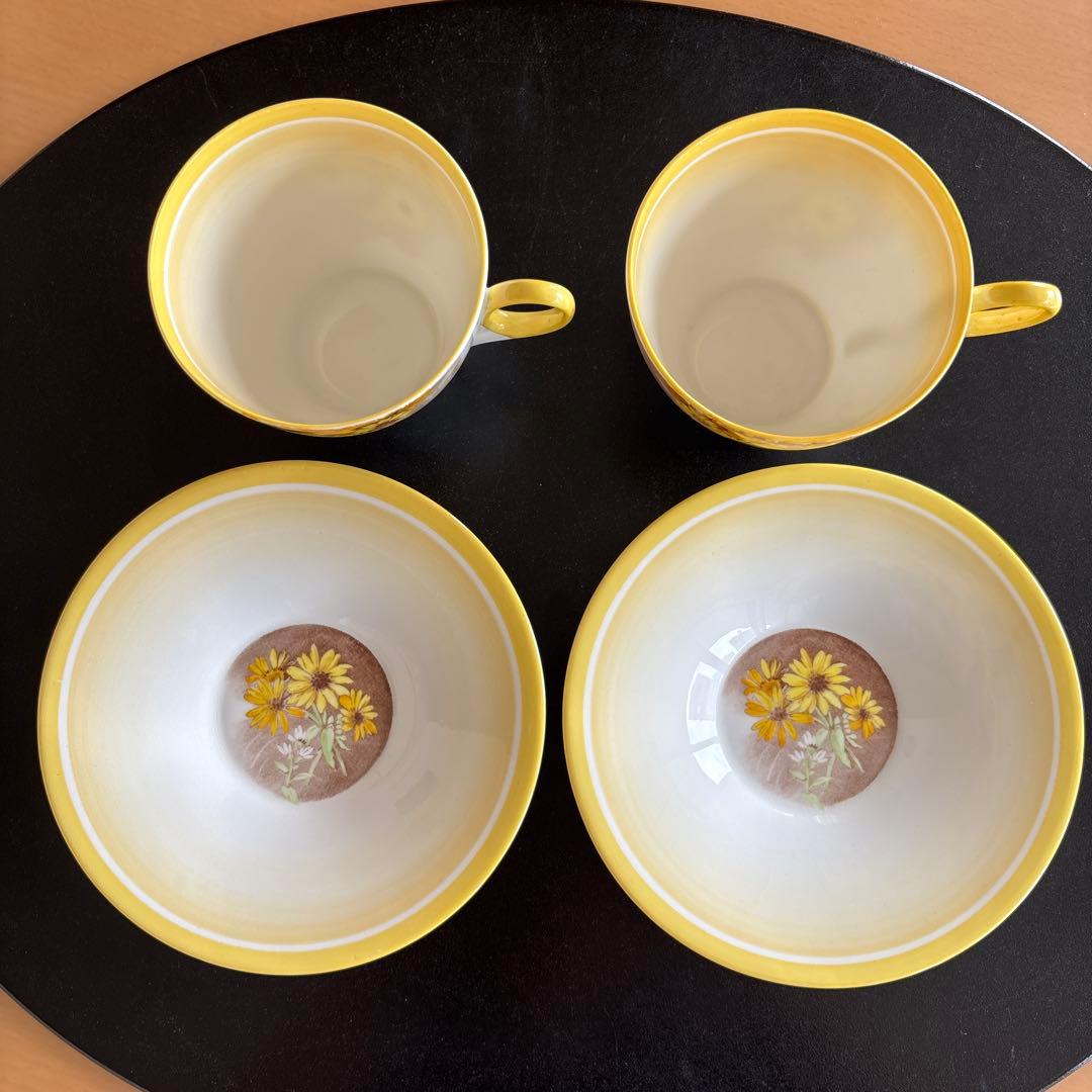 イギリスアンティーク シェリーShelley花柄ティーセット