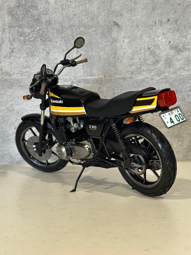 カワサキZ400FX プラモデル完成品