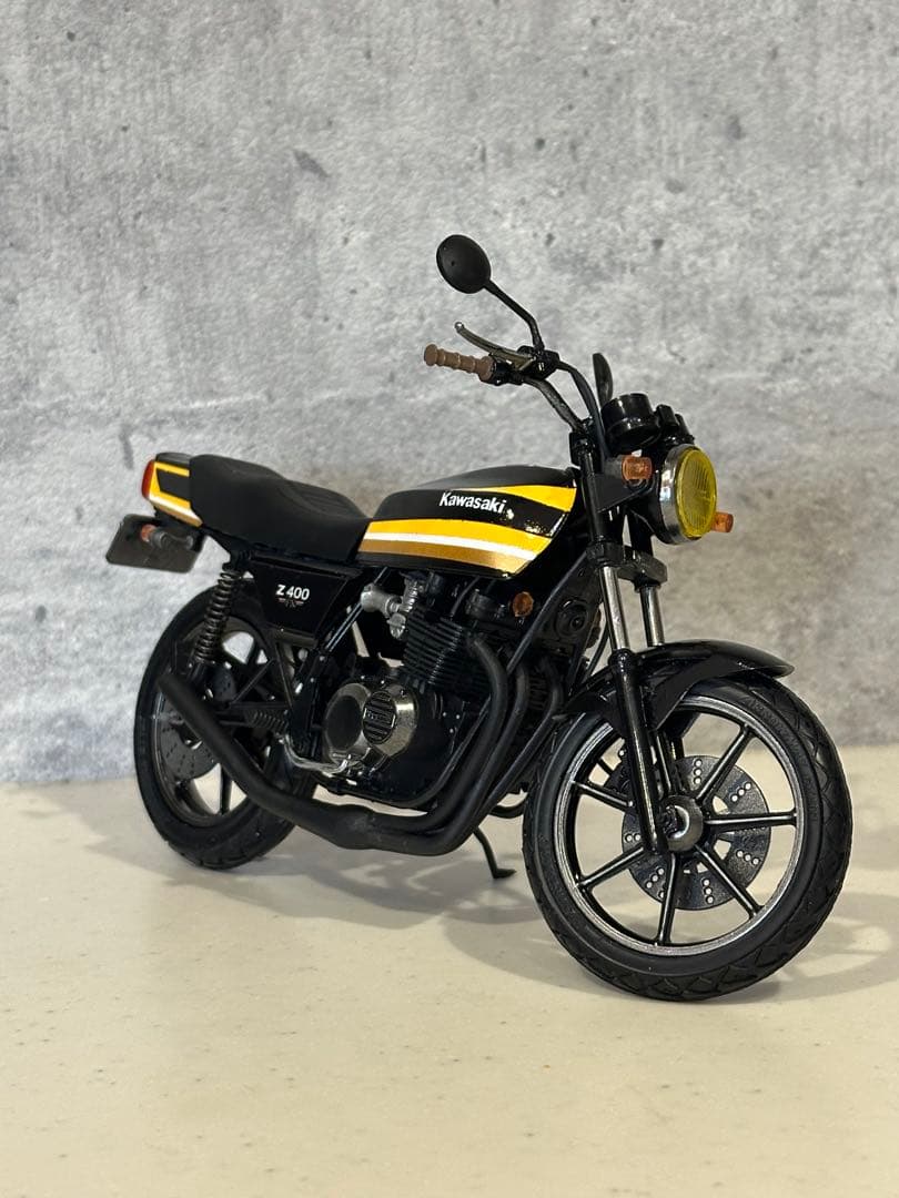 カワサキZ400FX プラモデル完成品