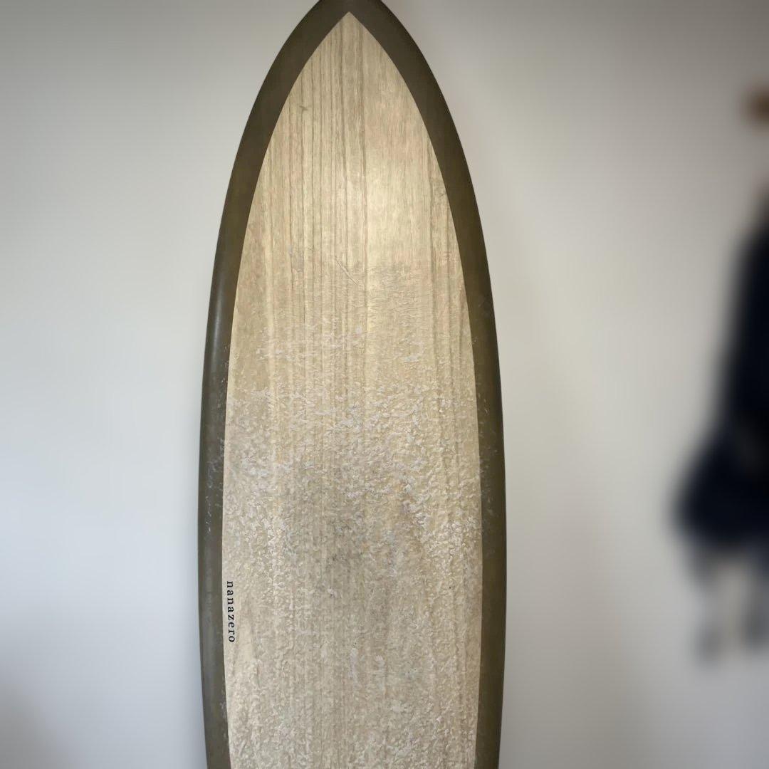 S*o様 nanazeroサーフボードミッドレングスWOODSKIN MID02