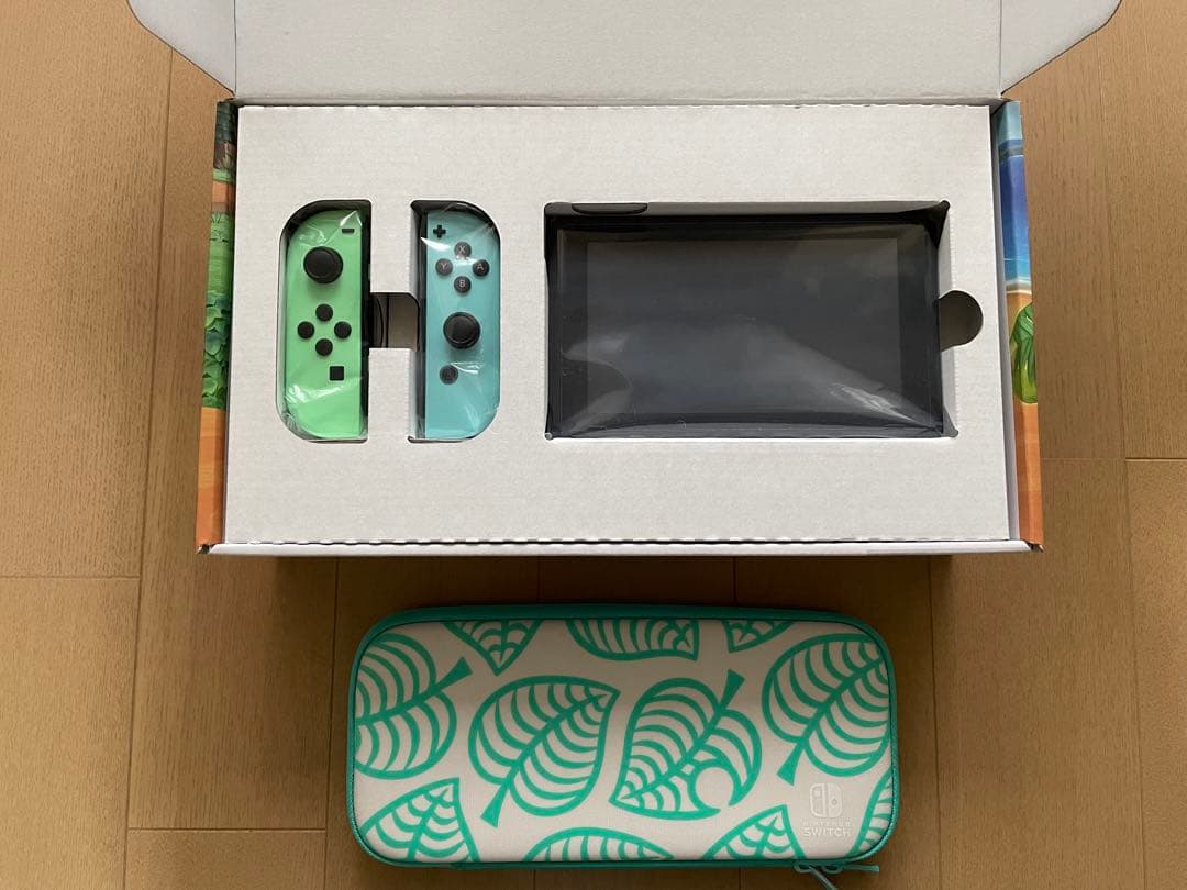 【極美品】Nintendo Switch あつ森モデル