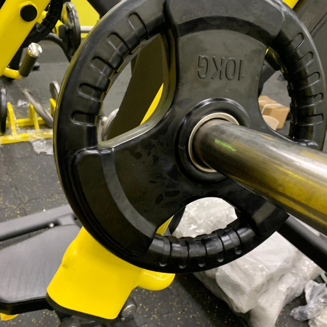 総重量80kg Φ50mm 3グリップラバープレート　計4枚SET