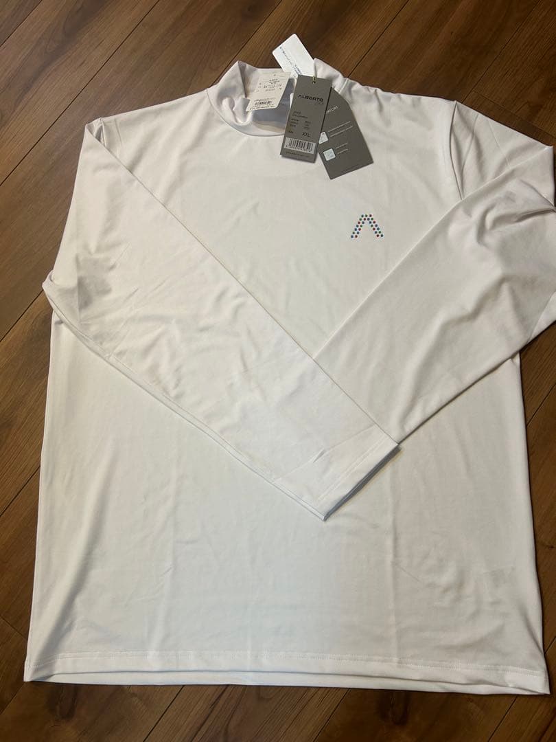 アルベルトゴルフ長袖モックシャツXXL