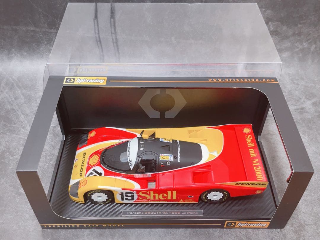 1/18 HPI ポルシェ 962C ル・マン 1988 #19 ミニカー