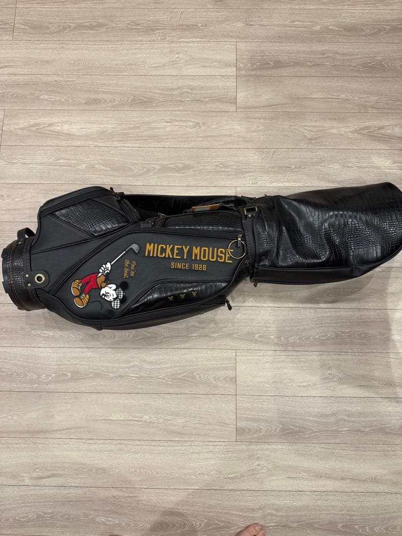 ゴルフ　キャディーバッグ　ミッキーマウス