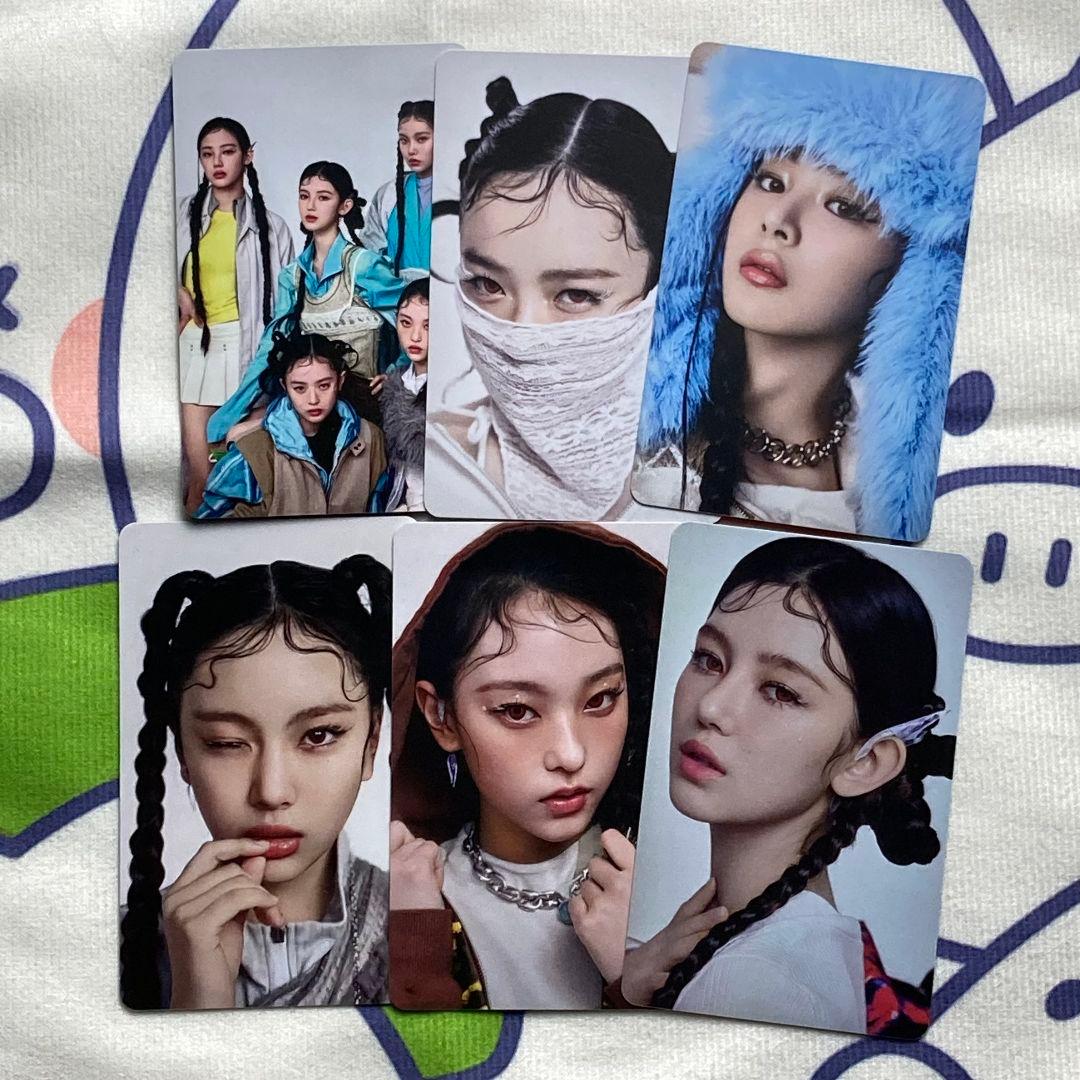 2025 NewJeans 香港 complexcon トレカ6枚
