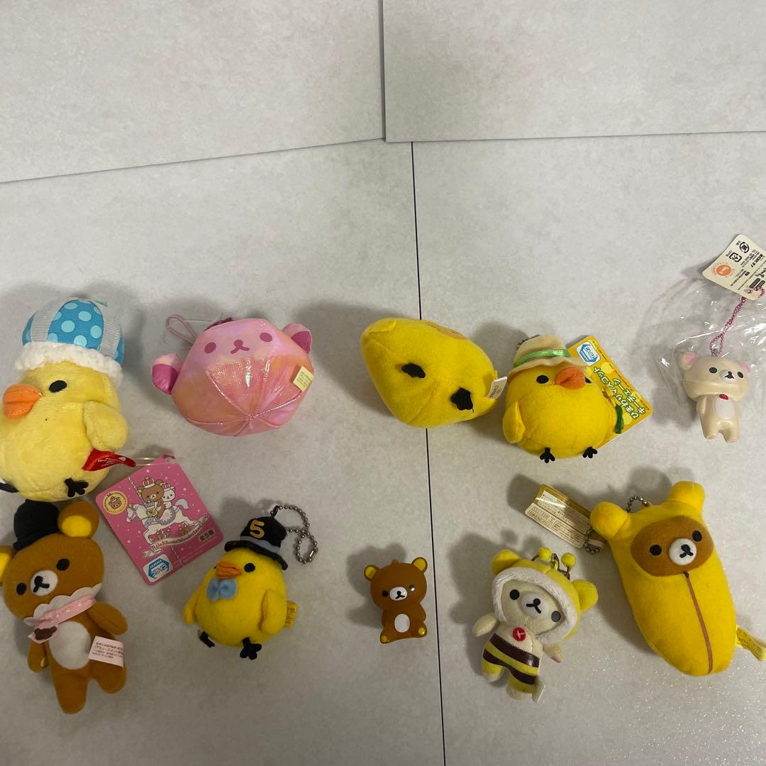 リラックマ　コリラックマ　キイロイトリ　ぬいぐるみ　まとめ売り売り　110個