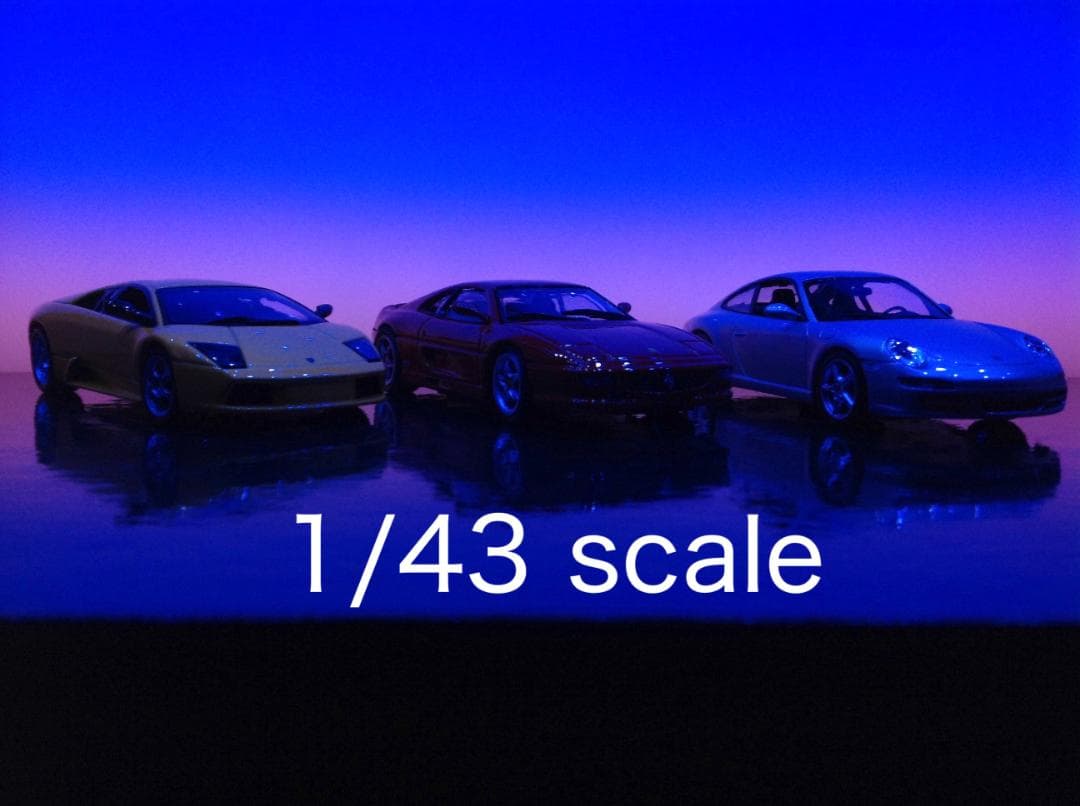 ジオラマ ショーケース 光センサー付き ミニカー ガレージ ショールーム 完成品