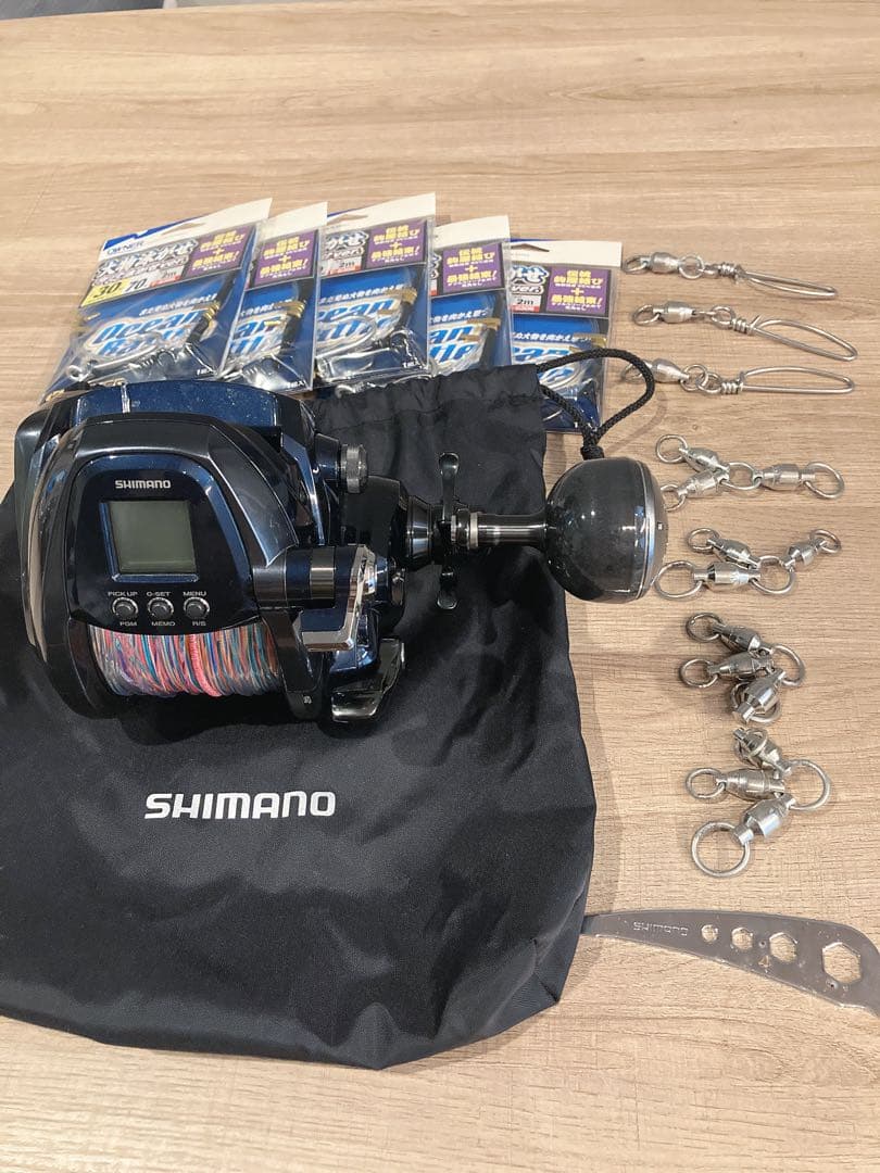 シマノ フォースマスター6000 電動リール PE8おまけ付き