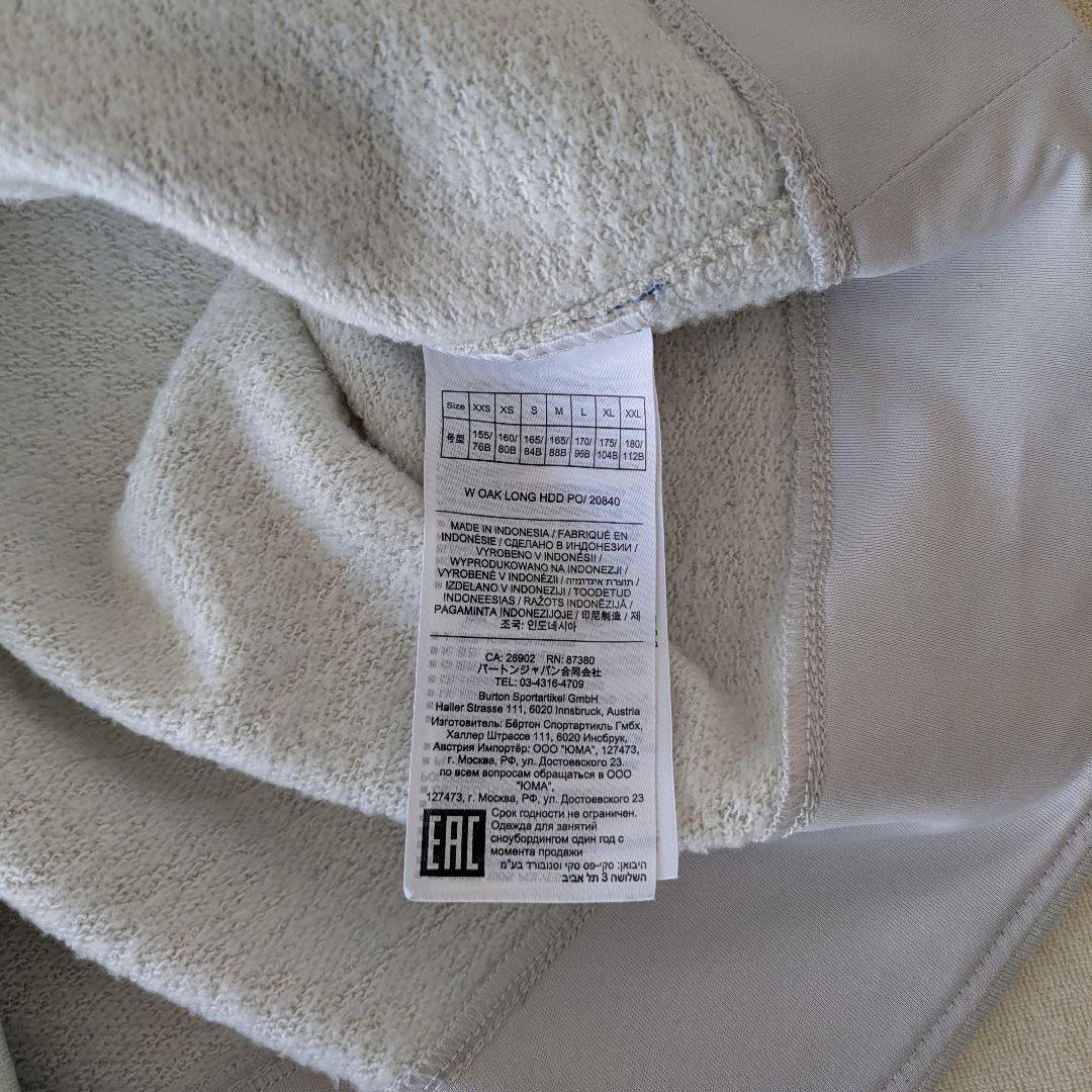 バートン スノーボードパーカー プルオーバー フーディー スノボウェア