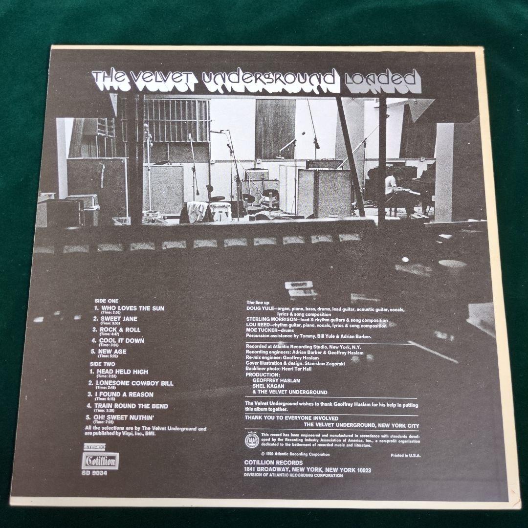 洋楽 The Velvet Underground Loaded US org LP