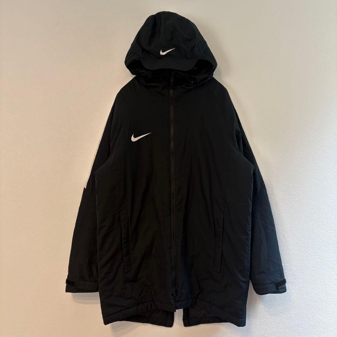 NIKE ナイキ ベンチコート メンズ L ブラック