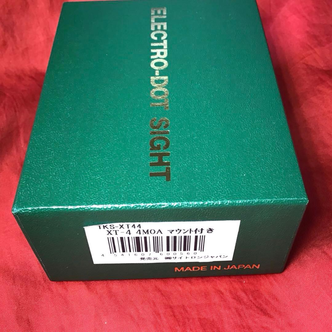 東京スコープ製　 実物XT-4ダットサイト4MOA ブラック　新品