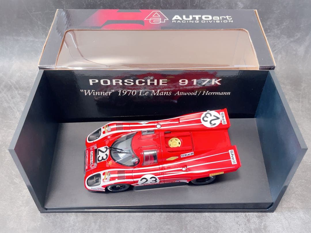 1/18 オートアート　ポルシェ 917K #23 1970 ルマン優勝車　レア