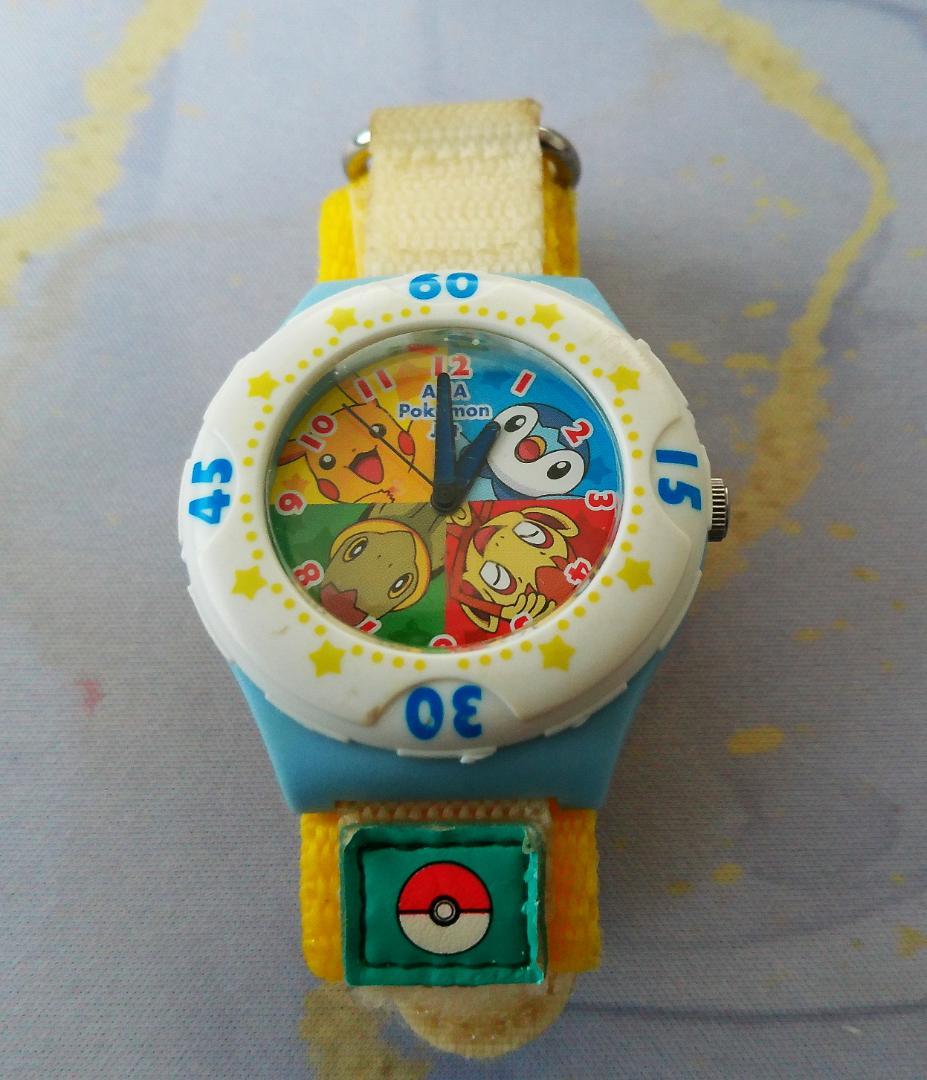 ANA ポケモンジェット　ポケモンコラボ スポーツウォッチ腕時計 現状品