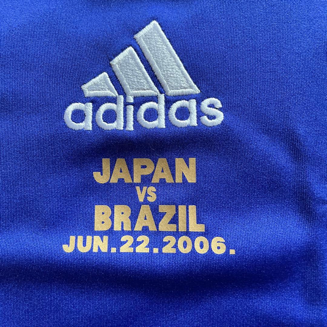 デッドストック WC2006中田#7 引退ラストマッチ ブラジル戦パッチ付