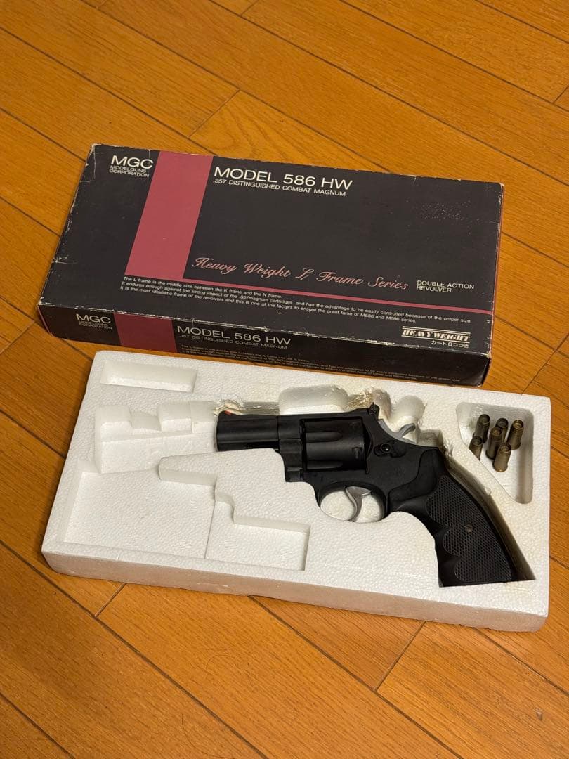 【中古品】MGC 357MAGNUM モデルガン