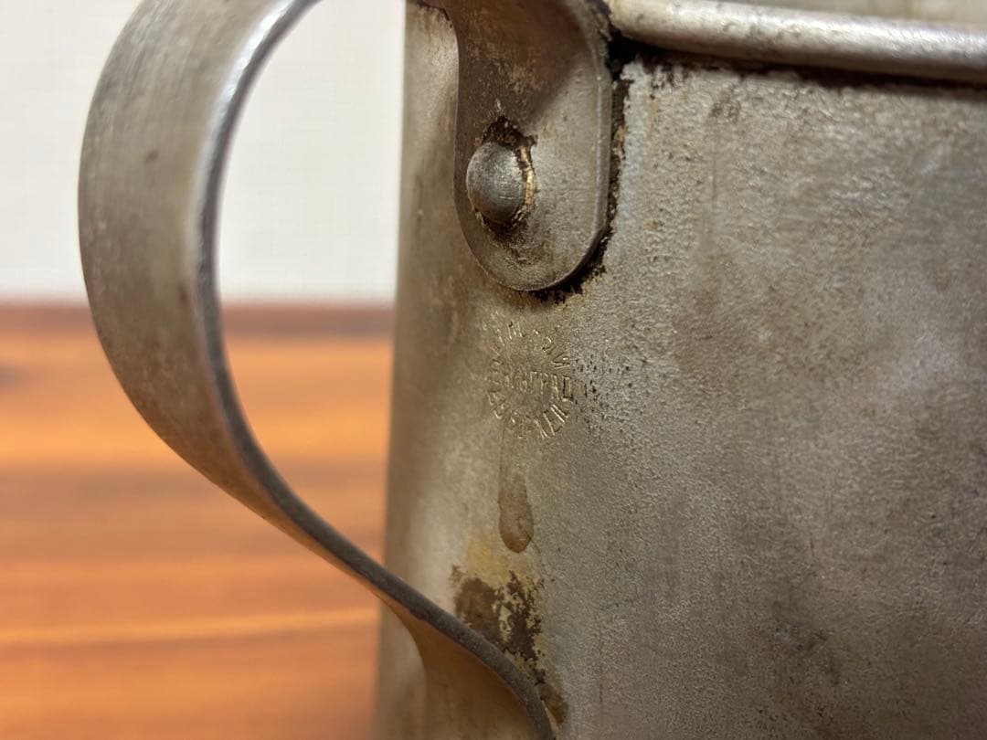 WW2 ロシア軍 ソ連軍 実物 1920年 支給品 アルミ製 カップ