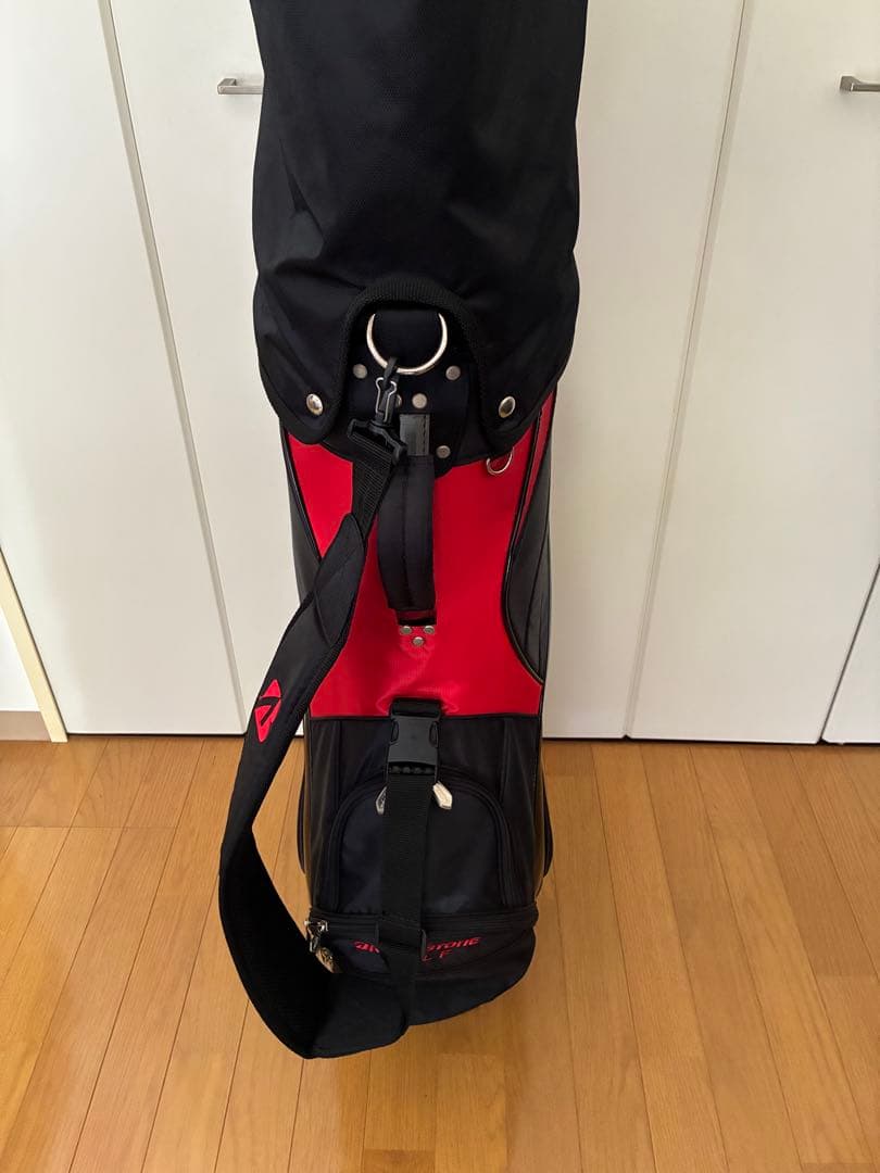 BRIDGESTONE GOLF キャディバッグ 黒/赤