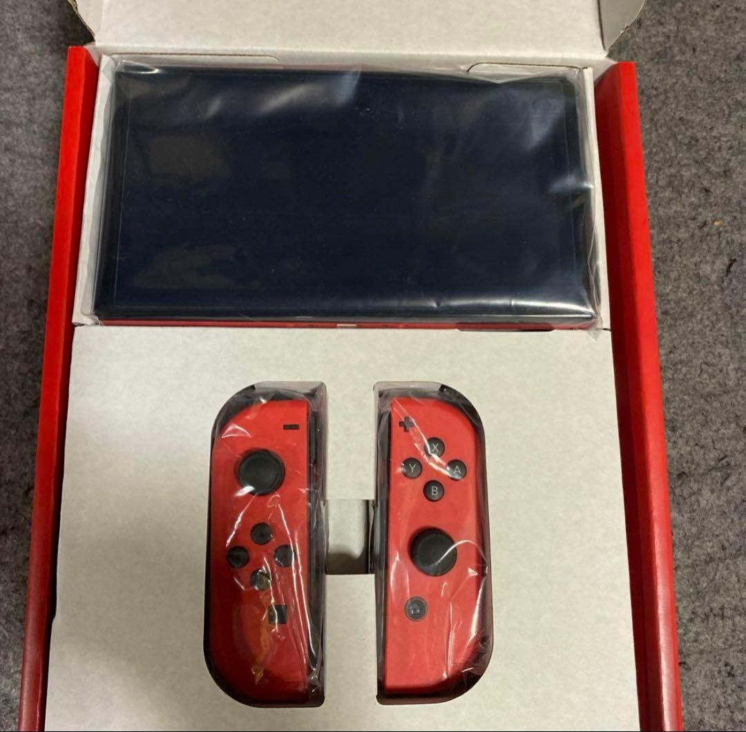 j*0様 Nintendo Switch本体 有機EL マリオレッド