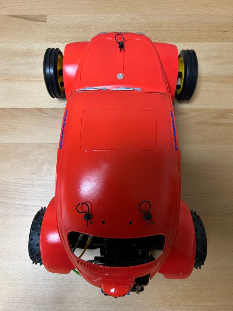 タミヤ　DT02 ワーゲンオフローダーボディ　ホリデーバギーボディ