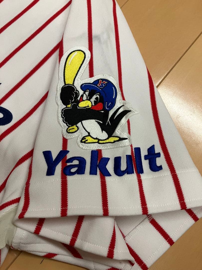 白井康勝　実使用　支給　ヤクルトスワローズ　ユニフォーム　日本ハムファイターズ