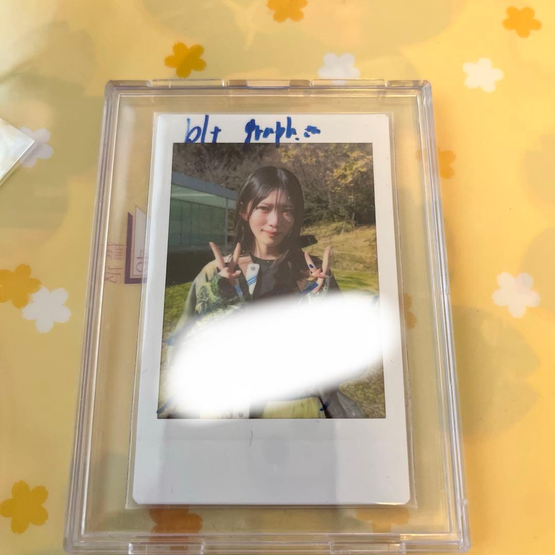 村山美羽 直筆 サイン入り チェキ