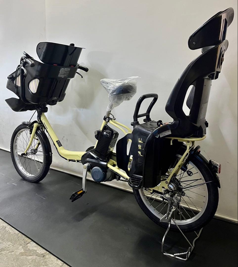 1年保証　新型　パナソニック　ギュットミニ　20インチ　黄色　電動アシスト自転車