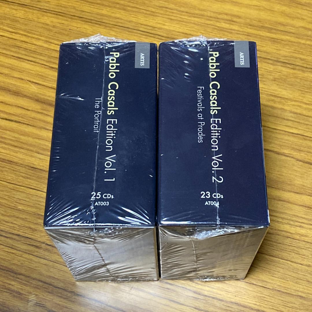 新品未使用　Pablo Casals Edition 　1＆2　【M33】