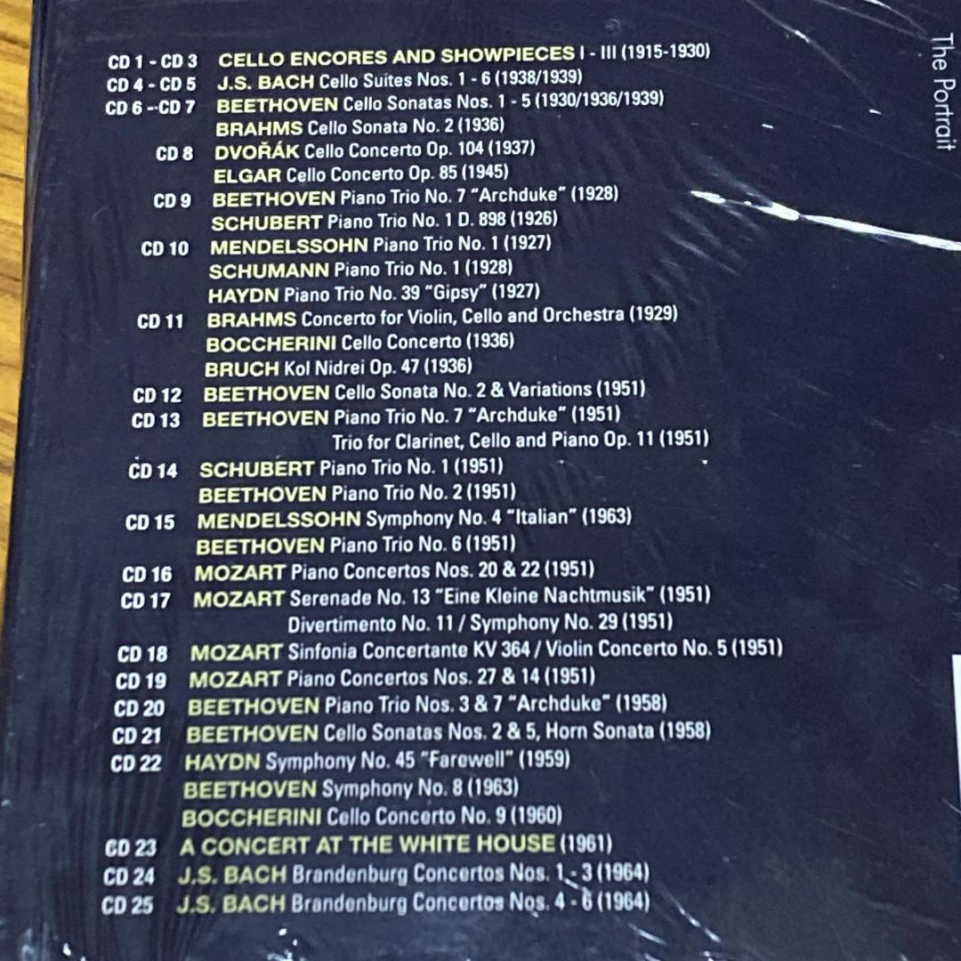 新品未使用　Pablo Casals Edition 　1＆2　【M33】