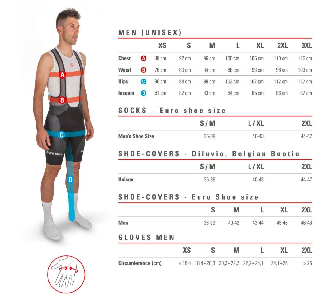 CASTELLI（カステリ）FONDO JERSEY FZサイズS