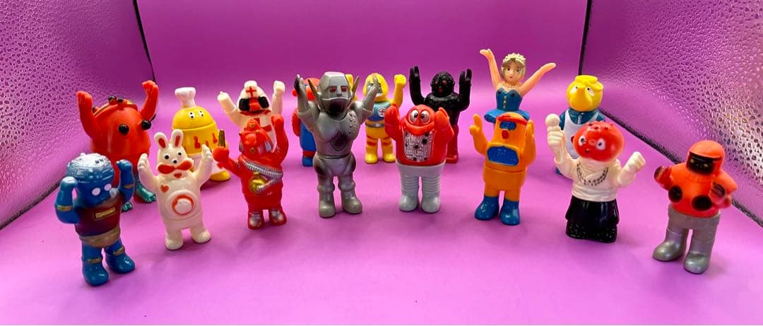 ぜんいん集合 ロボットがっこう 16体コンプリートセット 台紙付き ポピー 極美