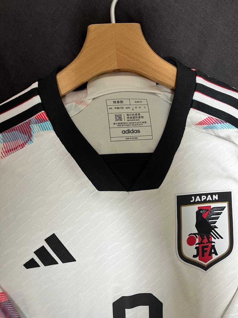 adidas 日本代表 サッカーシャツ 9番 三苫