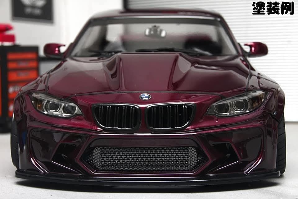 新品 無塗装  M2 F22 APLASTICS ラジドリ ボディ