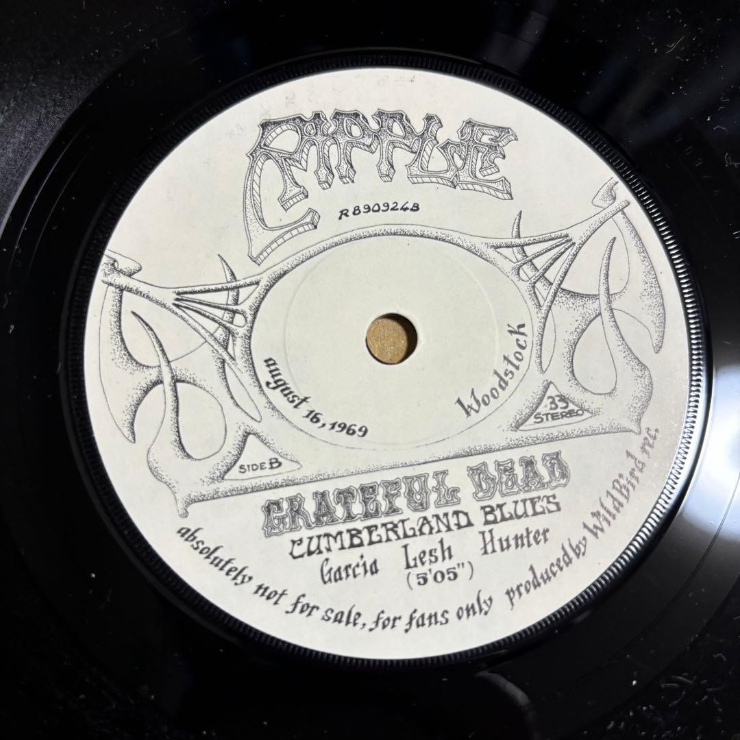 Grateful Dead ヴィンテージ マガジン + 7インチ レコード