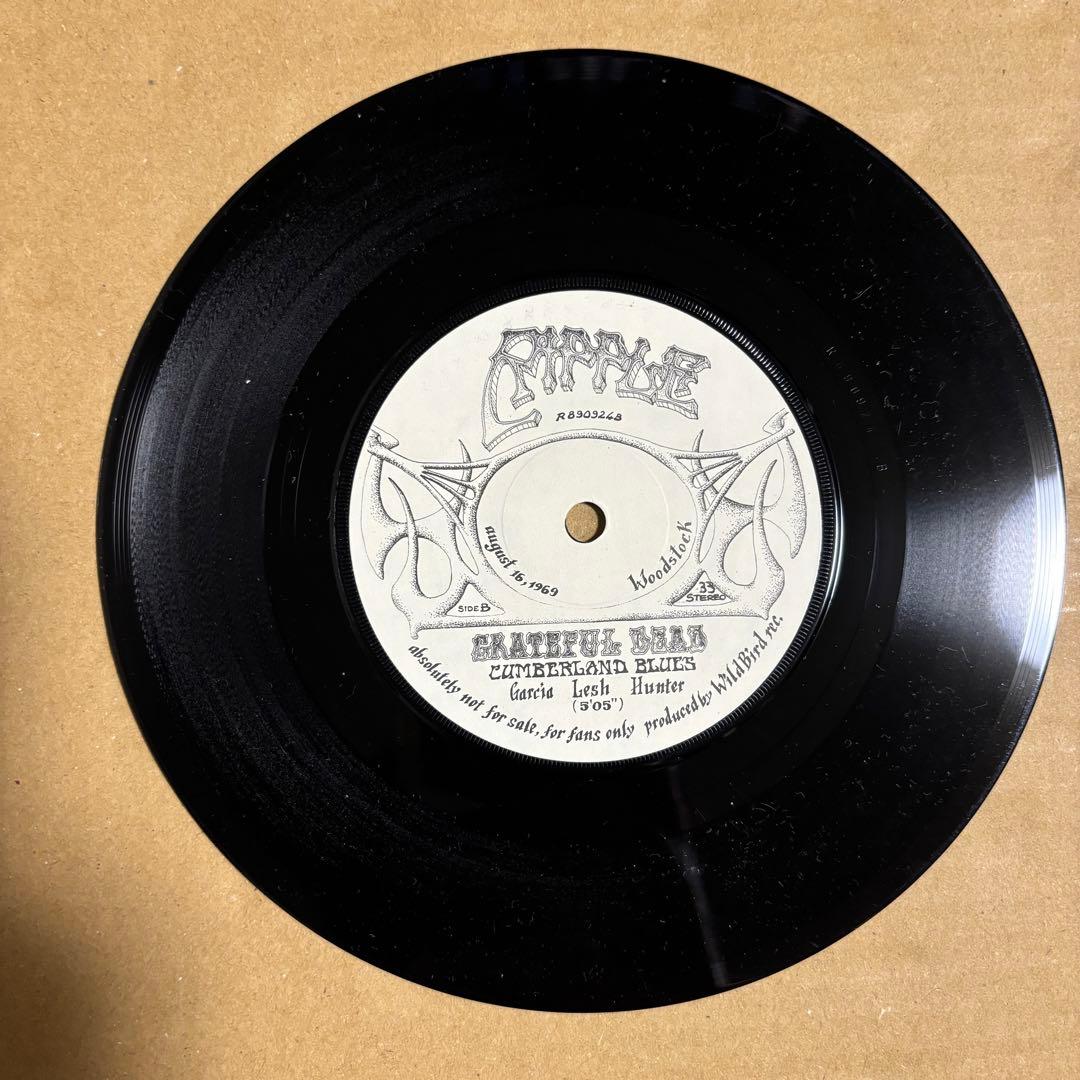 Grateful Dead ヴィンテージ マガジン + 7インチ レコード
