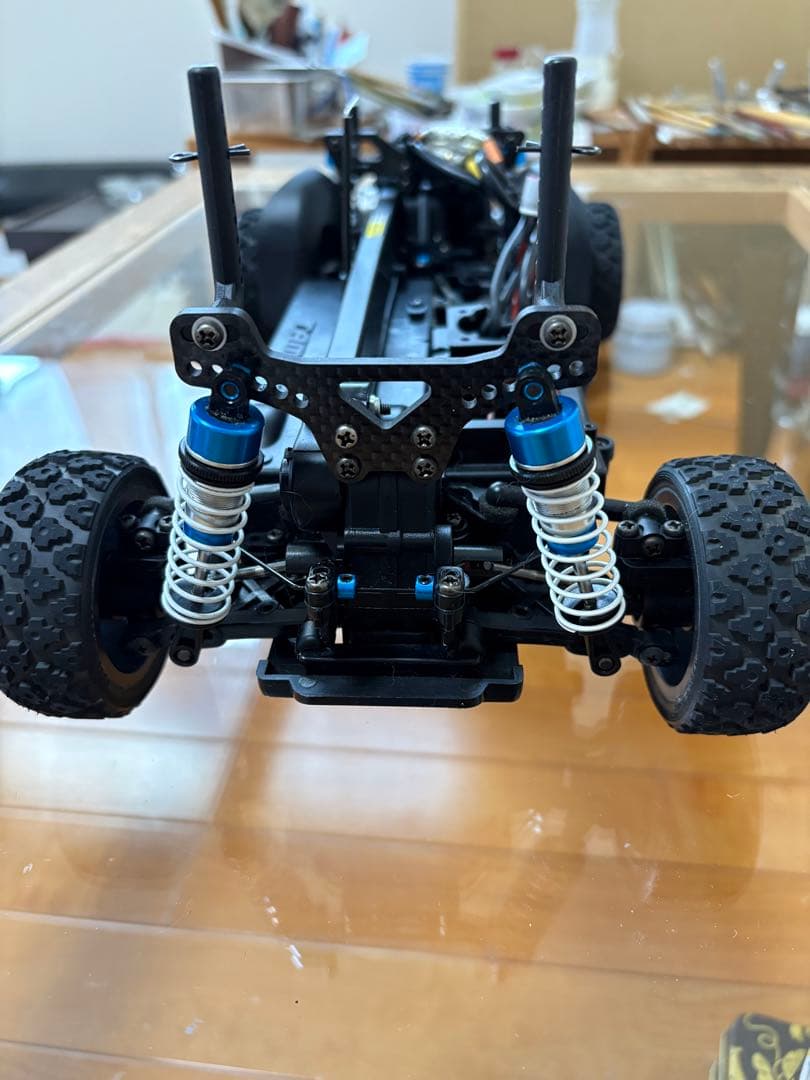 xv01 ロングダンパー　ヤリス　プロポ　ブラシレス　オプションパーツおまけ付き