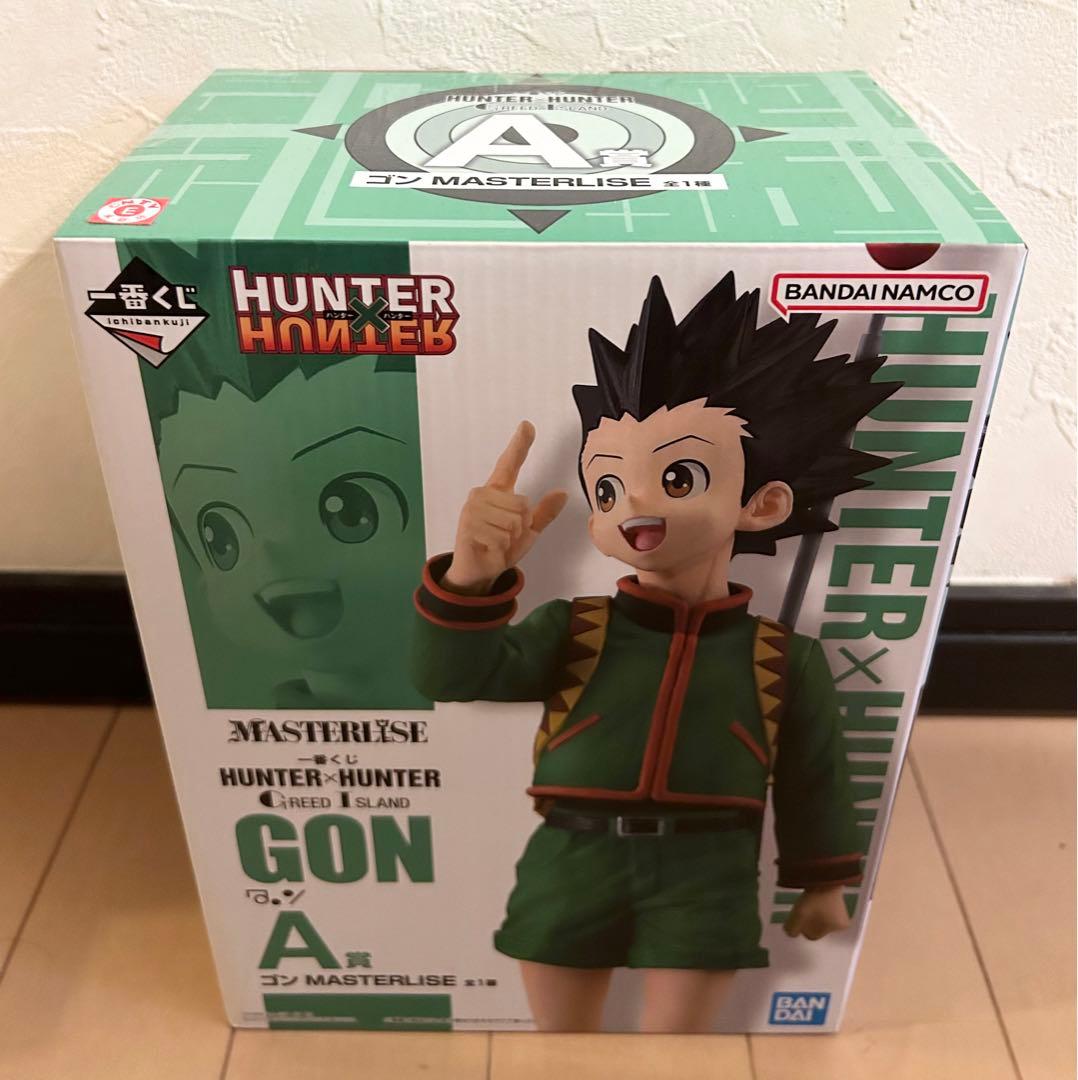 一番くじ　ハンターハンター　ゴン　キルア　ジン　ビスケ　ゲンスルー　フィギュア