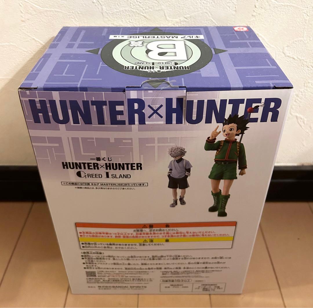 一番くじ　ハンターハンター　ゴン　キルア　ジン　ビスケ　ゲンスルー　フィギュア