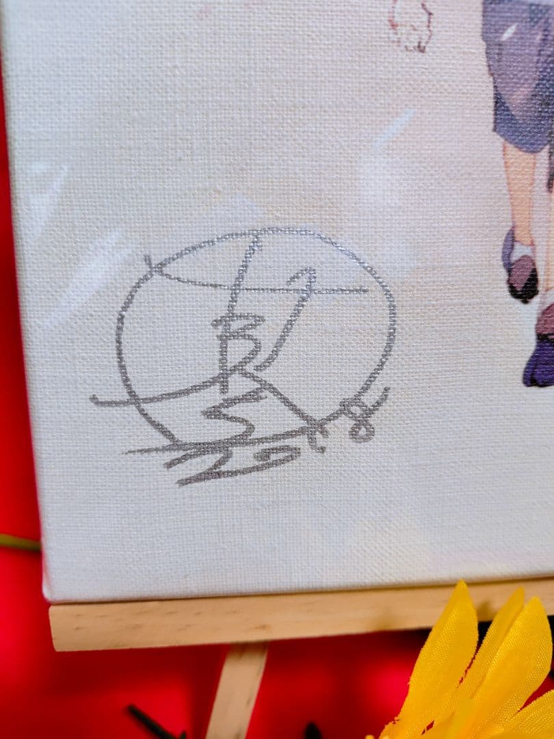 素晴らしき日々 直筆サイン キャンバスアート サクラノ詩 サクラノ刻 基4