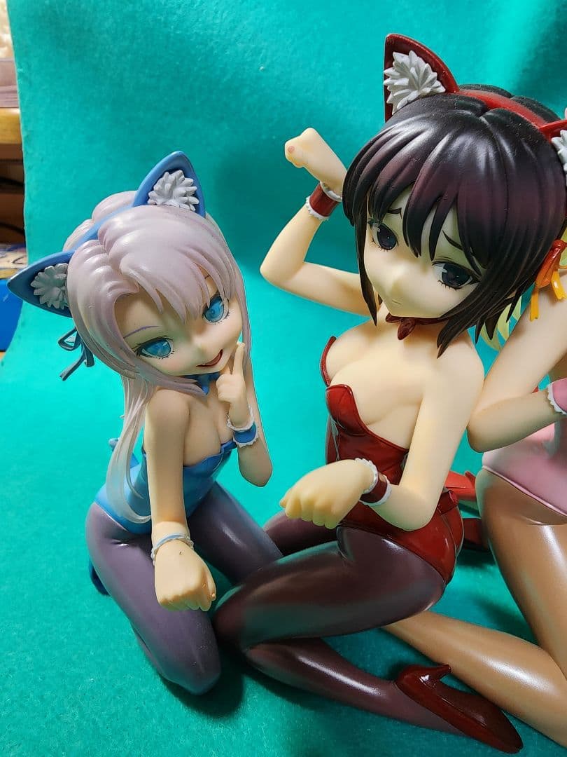 僕は友達が少ない フィギュアセット キャットコスチューム ジャンク品